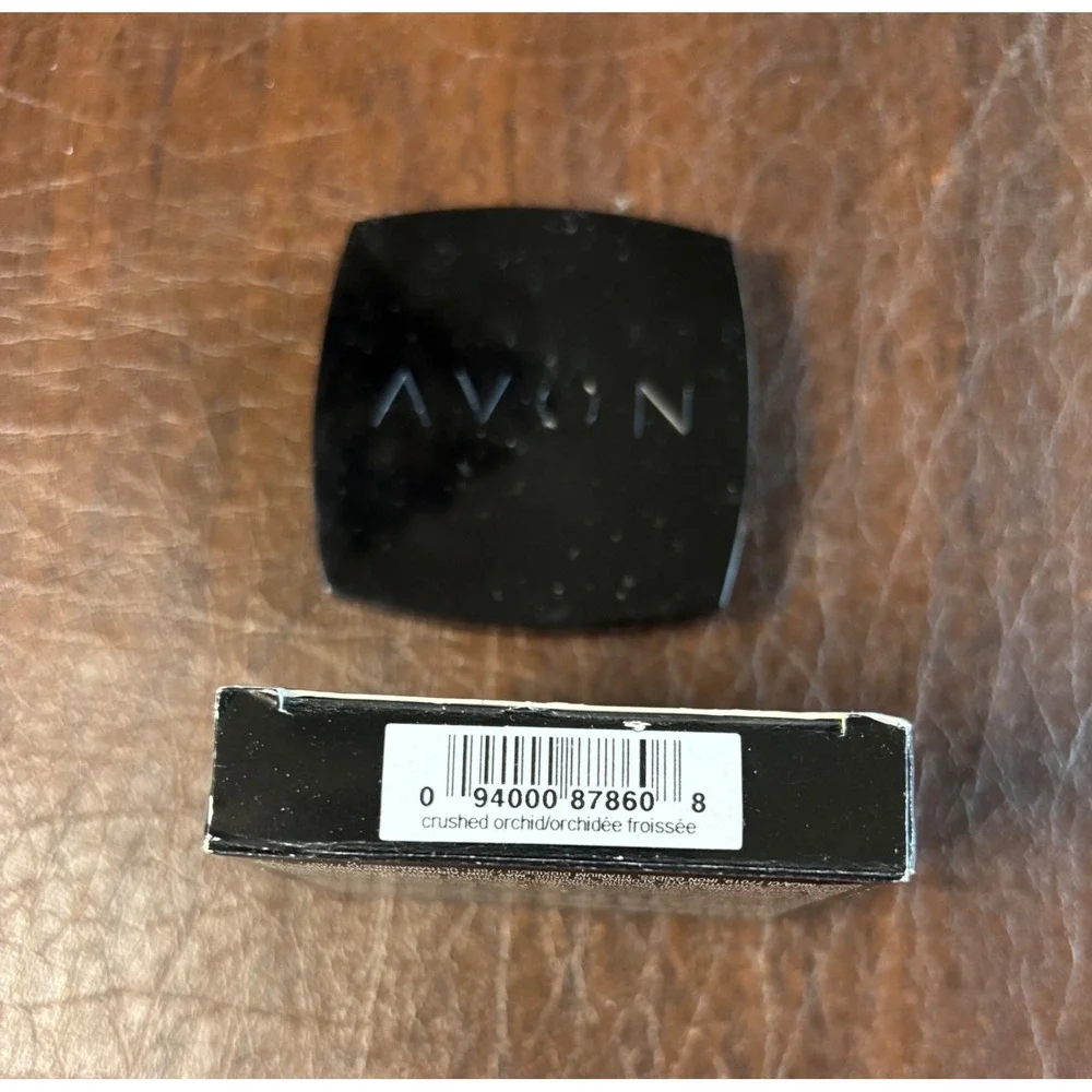 Avon True Color Eyeshadow Duo Crushed Orchid Lavender Black Violet F0783 New‎